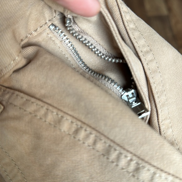 John Galt NWT Wide Leg Boot Flare Tan Khaki Pants Size Small Trendy Bottoms $42 - Picture 12 of 13